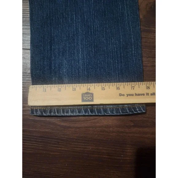 Levis 541 Jeans Mens Blue Medium Wash Athletic Straight Leg Denim Fits 42x29 - Picture 8 of 8